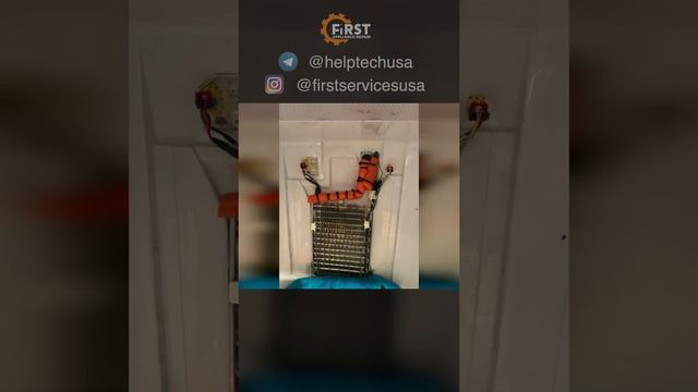 Способ, чтобы не замерзала трубка холодильника. Дефрост проблема холодильника на фото. #shorts