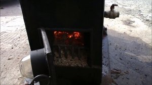 Печь длительного горения на мусоре.