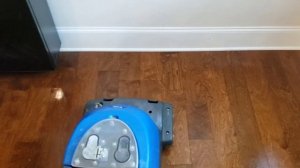 Removing rejuvenate residue from hardwood floors for a customer that found us on YouTube