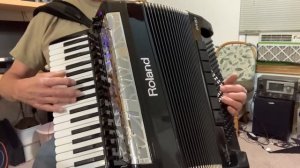 Roland 8x Accordion, The Old Rugged Cross (Bb), Willies Accordion Channel