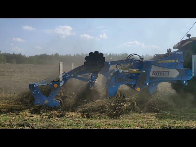 Чемпионское глубокорыхление. Диггер от Фармет гладко стелет смотреть онлайн
