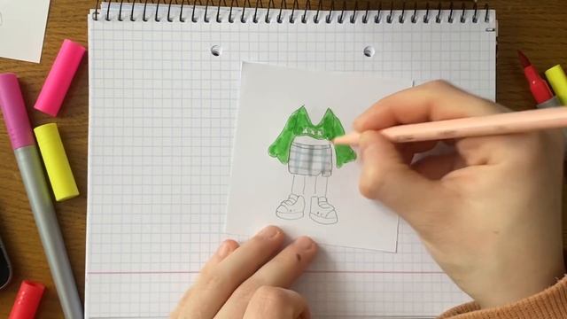 Toca Boca dress drawing and cut. Тока бокс сериал, рисуем одежду, обустройство дома смотреть онлайн