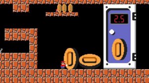Mario and Tiny Mario Giant Coin Doors Maze Mayhem