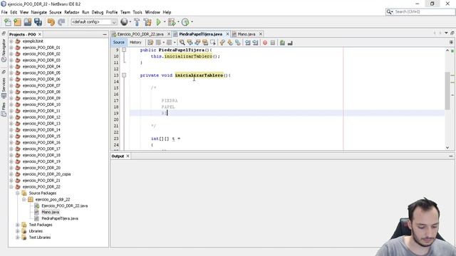 Ejercicios Java - POO #22 - Piedra, papel y tijera смотреть онлайн