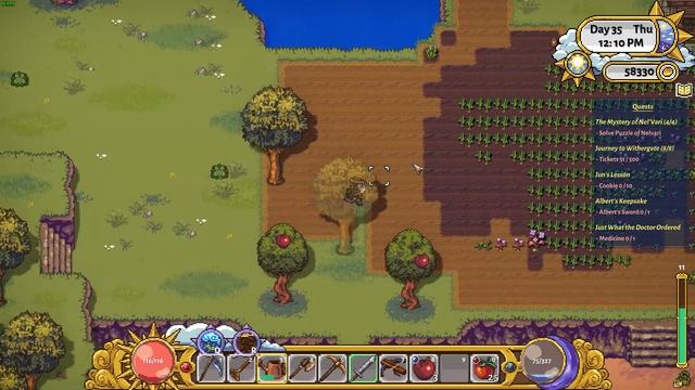 Sun Haven - The Rain Cloud Spell | Makes Watering crops quick! смотреть онлайн