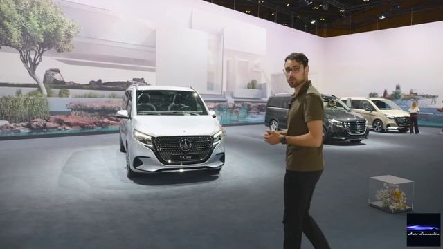 Presentación Mercedes Benz Clase V facelift.  ¿La Clase S de los monovolumenes? смотреть онлайн