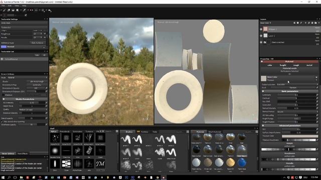 Substance Painter Blender Tutorial: Alpha and stencil