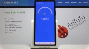 SONY Xperia 10 III | Как проверить производительность SONY Xperia 10 III в бенчмарке antutu