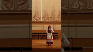 594  Щепакина Анастасия, г  Москва  Уж ты Ваня Лирическая песня Смоленской области