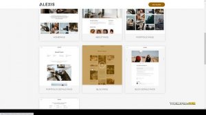 Alexis  Photography Responsive Bootstrap 5 Template portfolio gallery Saeki