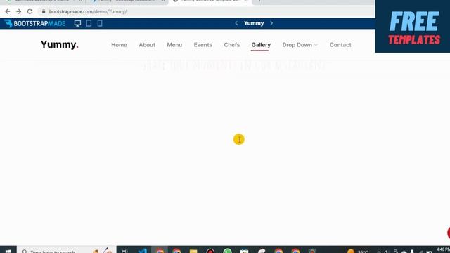 how to download html templates in free