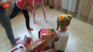 Поздравление С Днем Рождения от друзей для Анжелики. 9лет.