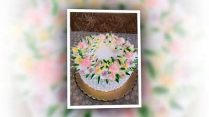 Кремовые тортики для женщин 2.