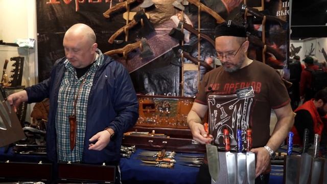 кузница "Горбуновъ" на выставке Клинок 2022