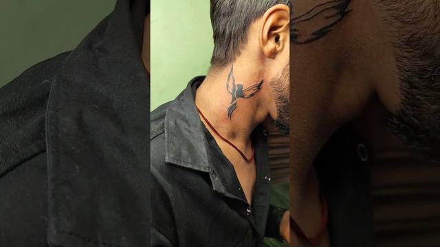 bird tattoo on neck #tattoo #bird #youtube #viral #reels #trending #trend #art