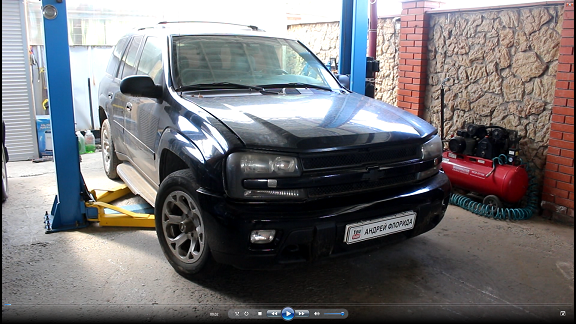 Закипел двигатель замена термостата на Шевроле Трейлблейзер 4,2 Chevrolet TrailBlazer 2007