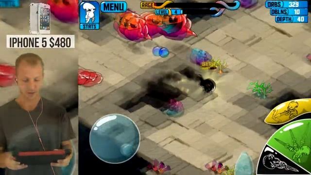 Quadropus Rampage - Free iPhone iPad Game смотреть онлайн