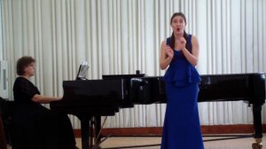 Украинская народная песня "Ой джигуне, джигуне" в обработке Лысенко. Исполняет Елизавета Назирова