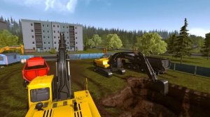 Construction Simulator 2015 - Pelleteuse Volvo EC 144D Fun Mods ! #2