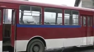 Перегон автобуса ЛИАЗ 677
