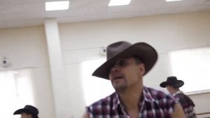 Крутой ковбойский танец!!!