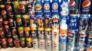 КОЛЛЕКЦИЯ БАНОК. Короткий обзор моей коллекции банок PEPSI. Хобби - коллекционирование банок Пепси