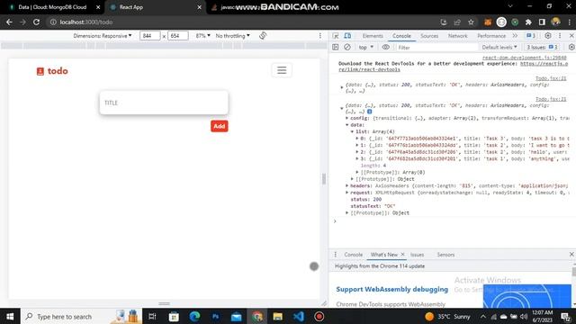 TODO MERN APP | FULL STACK WEB DEVELOPMENT COURSE | REDUX TUTORIALS | MERN STACK TUTORIALS PART - 1