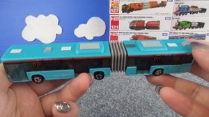 トミカ「ロングタイプ」トラック、電車、船、バスなど、長い乗り物が登場♪
