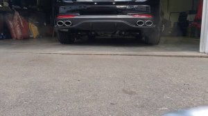 2019 Kia stinger 2.0T custom exhaust with imco mufflers