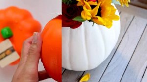 DIY Fall Decor | Pumpkin Centerpiece & Decoupage Pumpkins ?