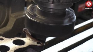 ФРЕЗЕРОВКА ПЛОСКОСТИ ВЫПУСКНОГО КОЛЛЕКТОРА CITROËN C8 2.2. Минск. AvtoPro.by