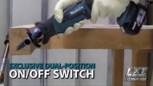 Makita XRJ01Z 18 Volt LXT Lithium Ion Cordless Compact Reciprocating Saw