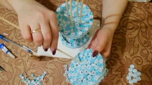 Башня из бумаги.