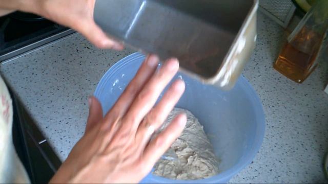 Хлеб с амарантовой мукой  на закваске Левито Мадре