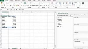 How to Create a Pivot Table and Pivot Chart in Excel | A Step-by-Step Tutorial in Urdu/Hindi