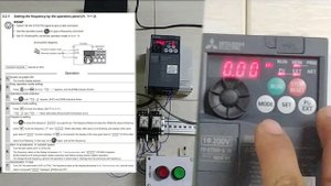 Setting Inverter Mitsubishi FR-E700