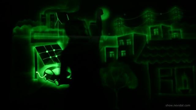 Световое шоу на юбилей компании. Рисунки светом