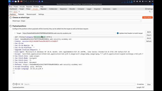 Testing for SQL injection vulnerabilities with Burp Suite смотреть онлайн