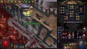 Path of Exile the Blood Aqueduct 10 Minutes Grinding by a Beginner ROA Deadeye Ranger