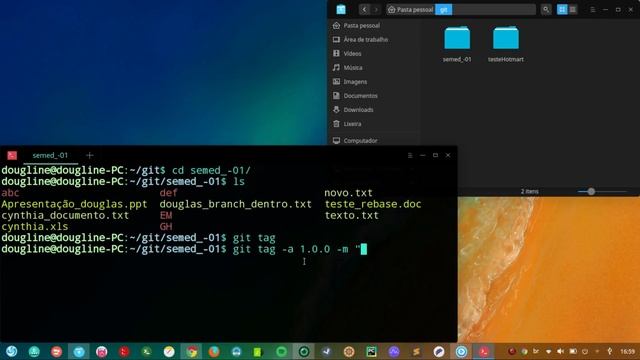 Git e github - Criando tags, release смотреть онлайн