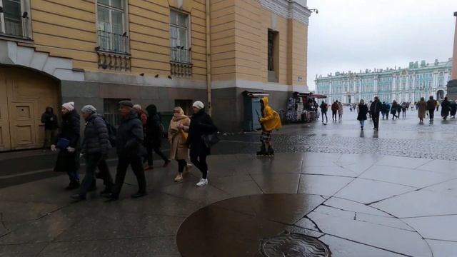 Питер 2023. Дворцовая площадь. Невский проспект. Исаакиевский собор.