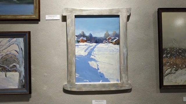1007 ВЫСТАВКА современный русский импрессионизм _ рисование. Короленков