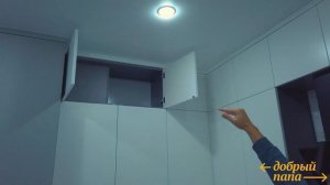 Кухня в частном доме под натяжной потолок