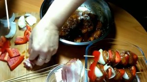 СУПЕР СОЧНЫЕ  шашлычки из индейки в духовке.