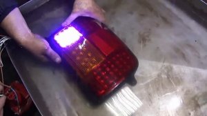Светодиодные задние фонари на Ниву 2 Испытание