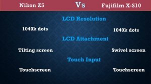 Nikon Z5 Vs Fujifilm X S10 - Comparison, Specifications, Price