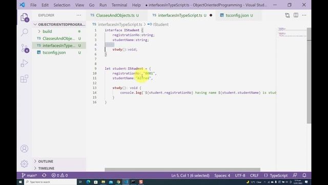 TypeScript Interfaces