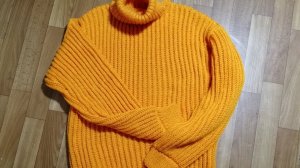 Многострадальный мужской свитер английской резинкой