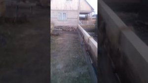 Подъём старого деревянного дома, заливка фундамента и фундамент на пристрой к дому.