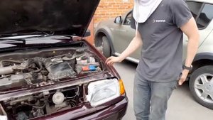 просверленная дырка в блоке цилиндров))) пробуем заварить